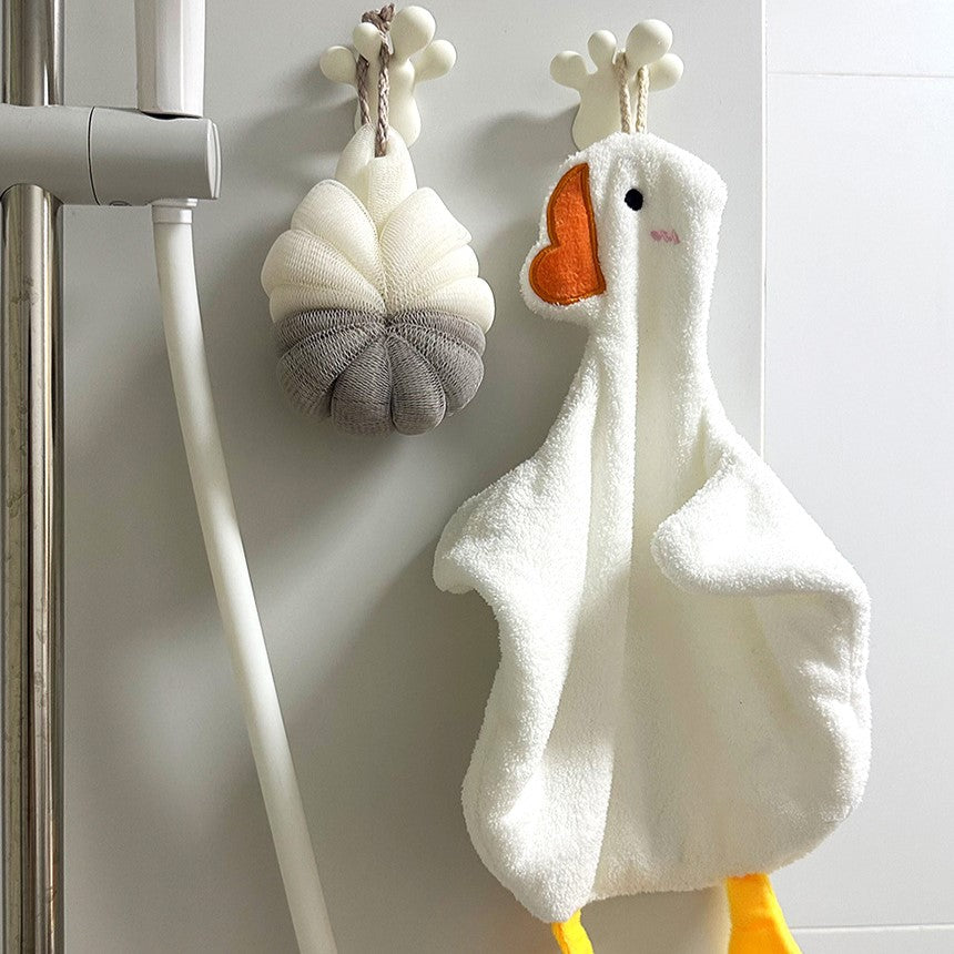 Duck Shaped Hand Towel With Strong Water Absorption