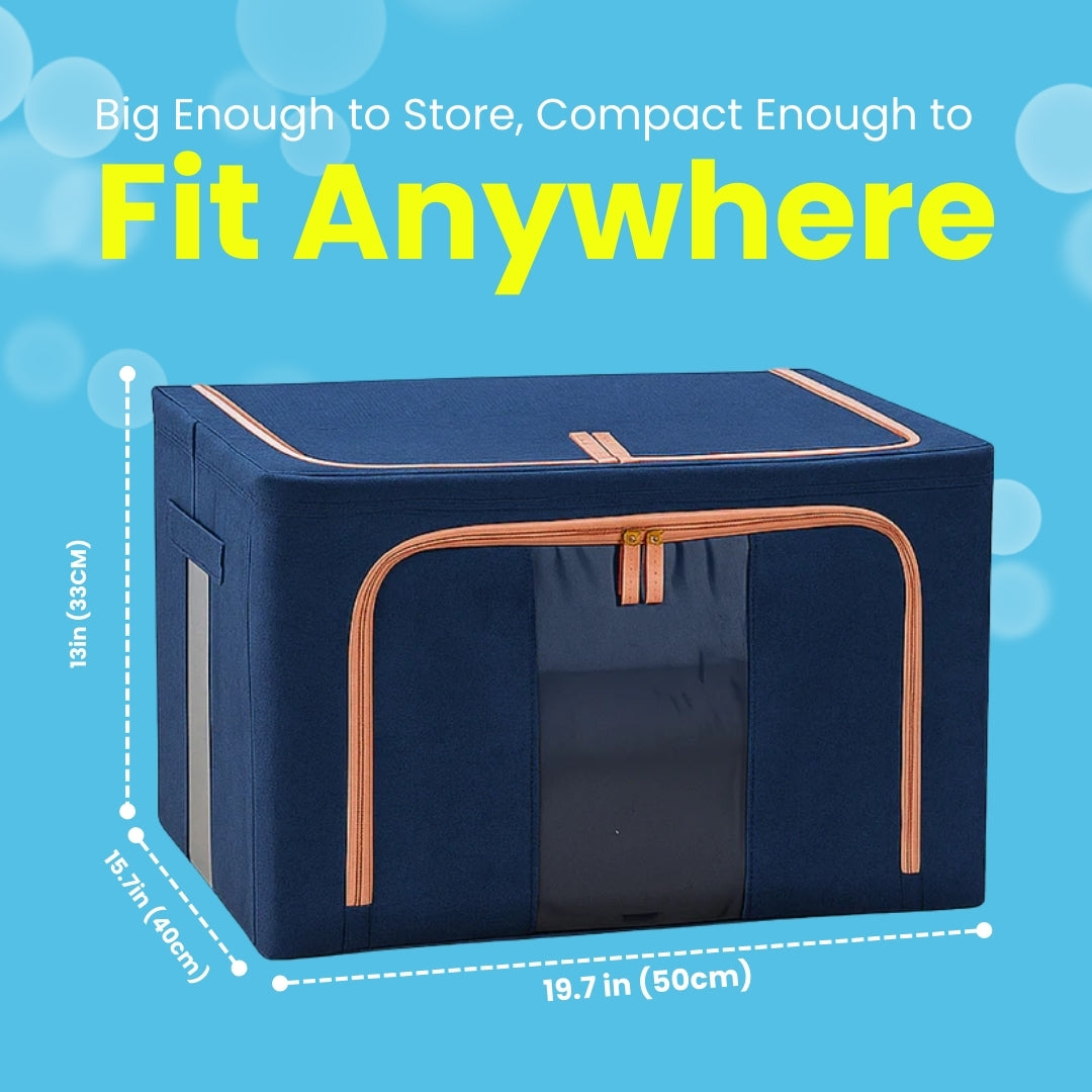 Foldable Clothes & Blanket Organizer