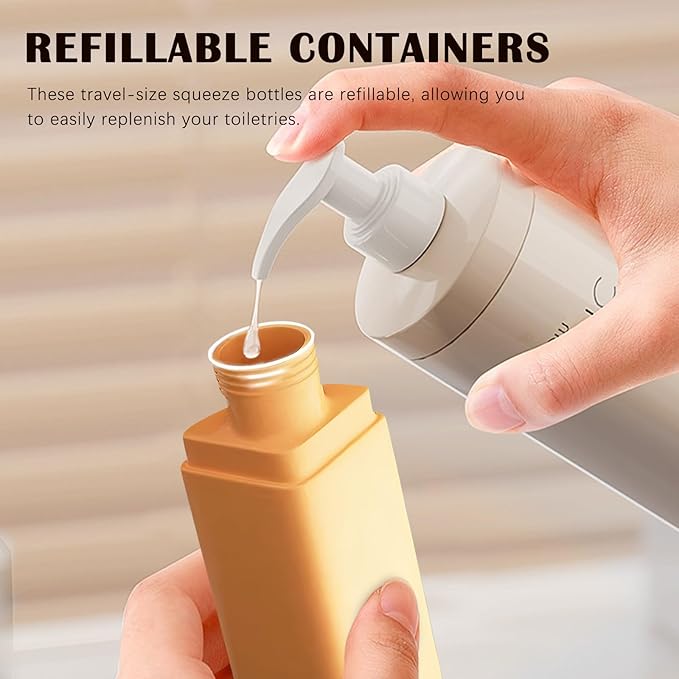 Travel Refillable Container (4-in-1 )