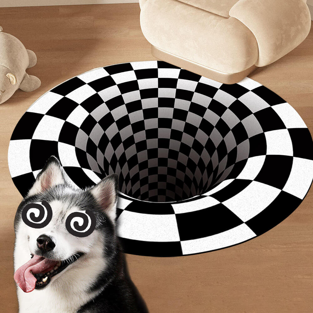 Optical Illusion Waterproof Rug