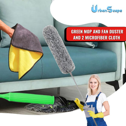 Ultimate Cleaning Combo Pack – Mop, Duster & Towels