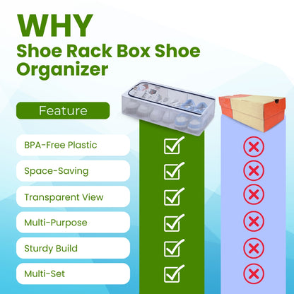 Foldable Dustproof Shoe Organizer with Zipper & Handle