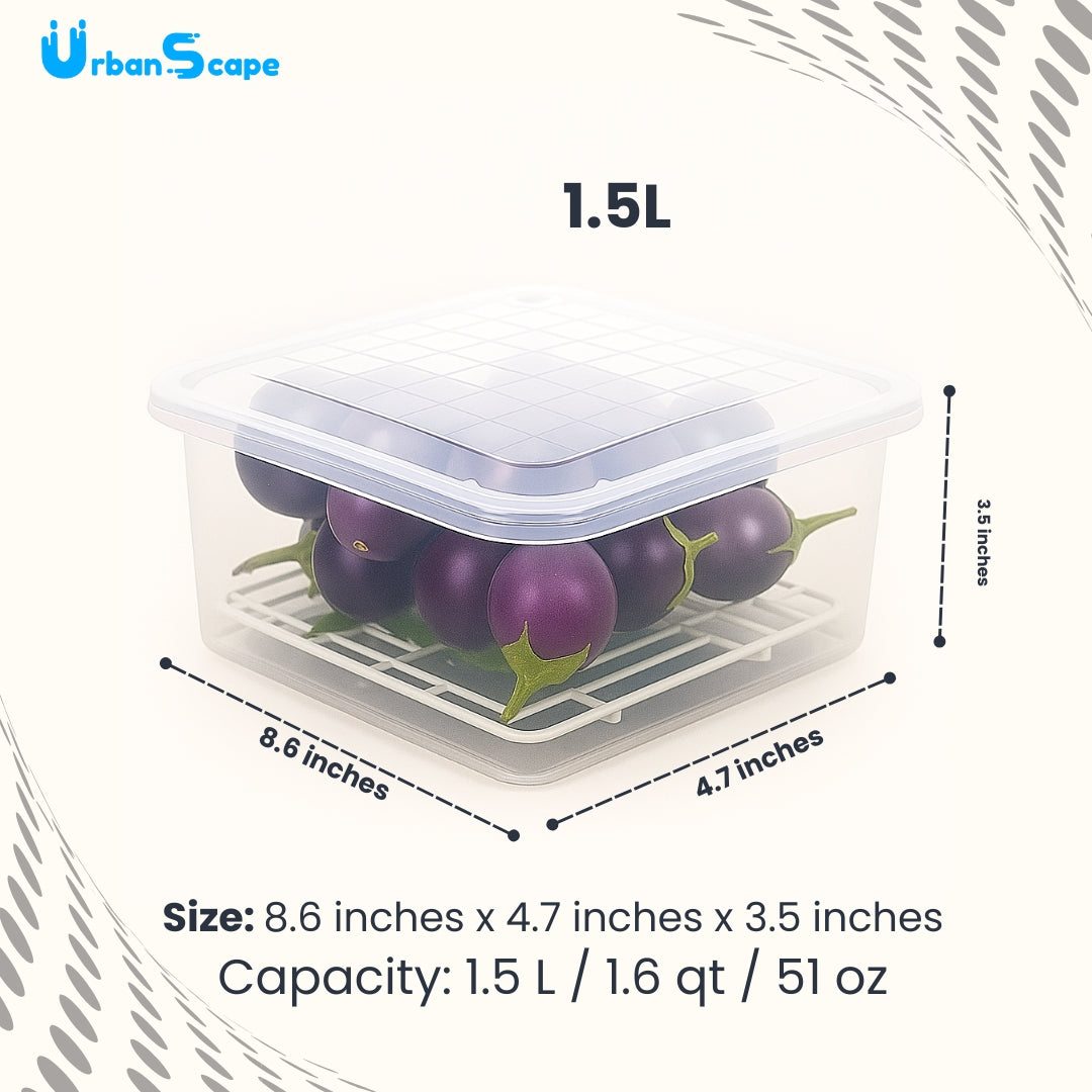 Fridge Storage Box and Organizer