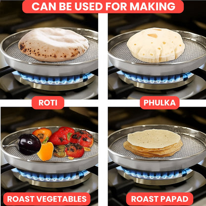 Multi-Utility Grill Tawa for Roti, Papad & Snacks