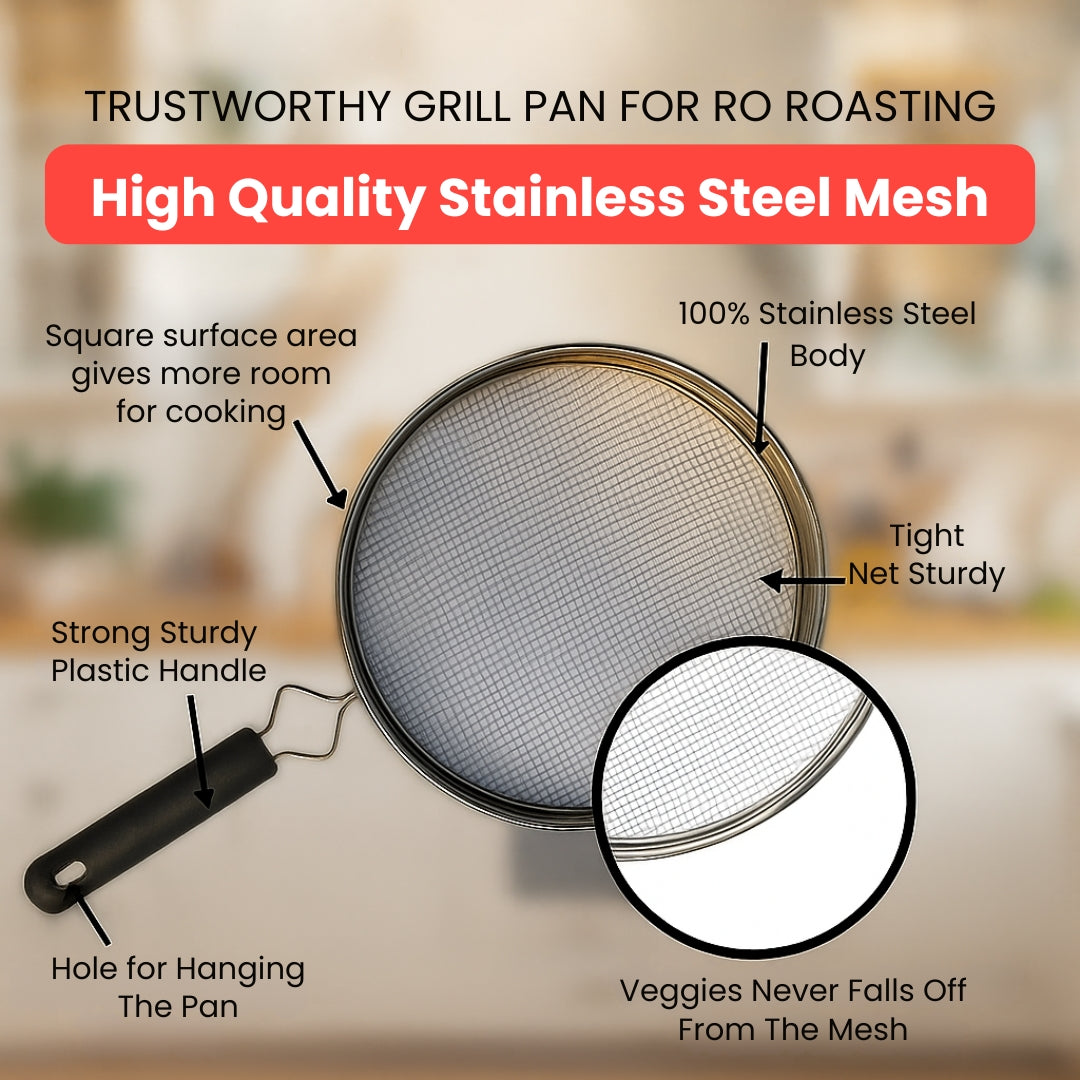 Multi-Utility Grill Tawa for Roti, Papad & Snacks