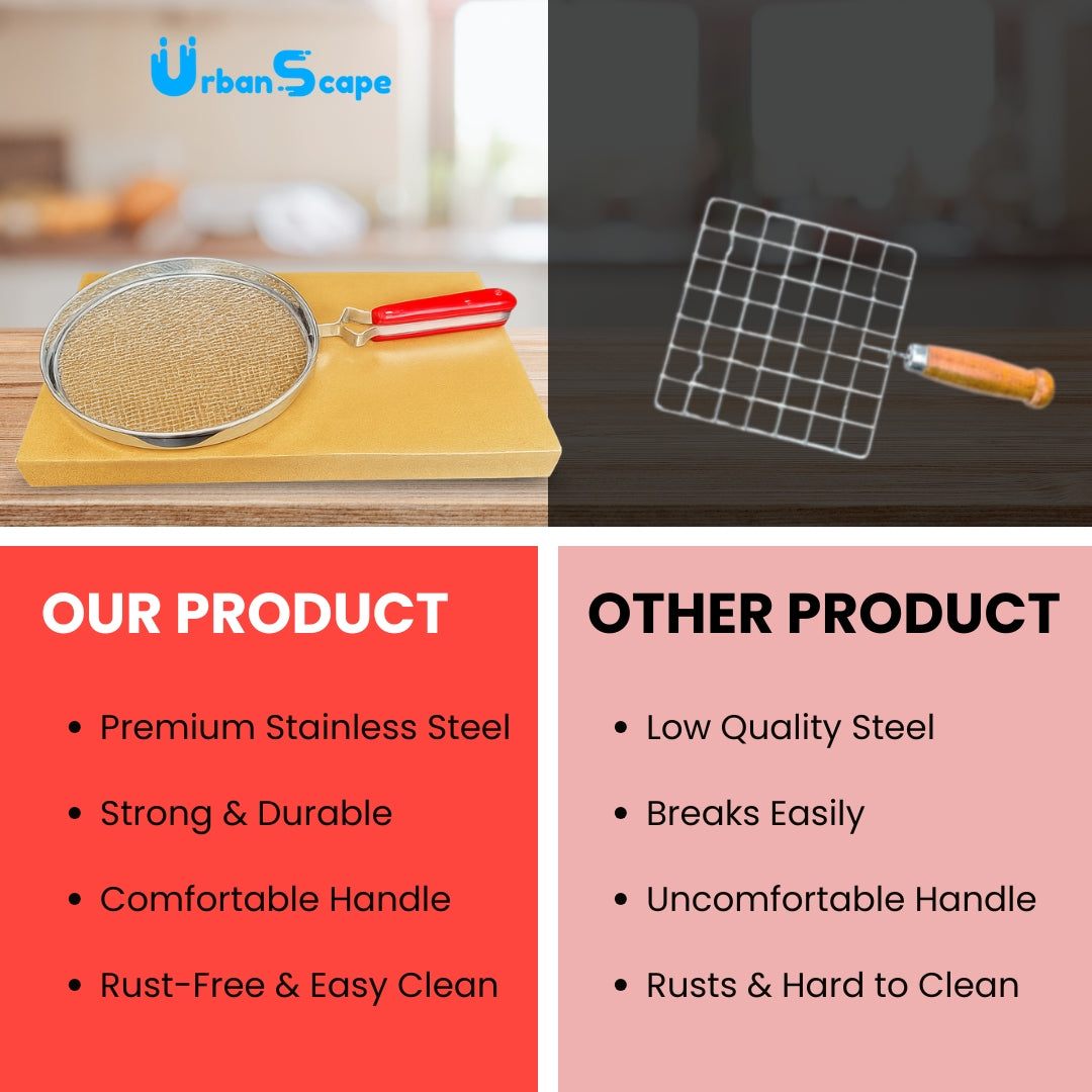 Multi-Utility Grill Tawa for Roti, Papad & Snacks