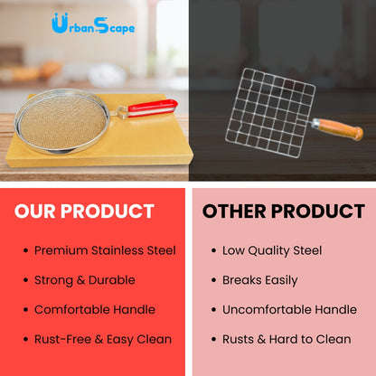 Multi-Utility Grill Tawa for Roti, Papad & Snacks