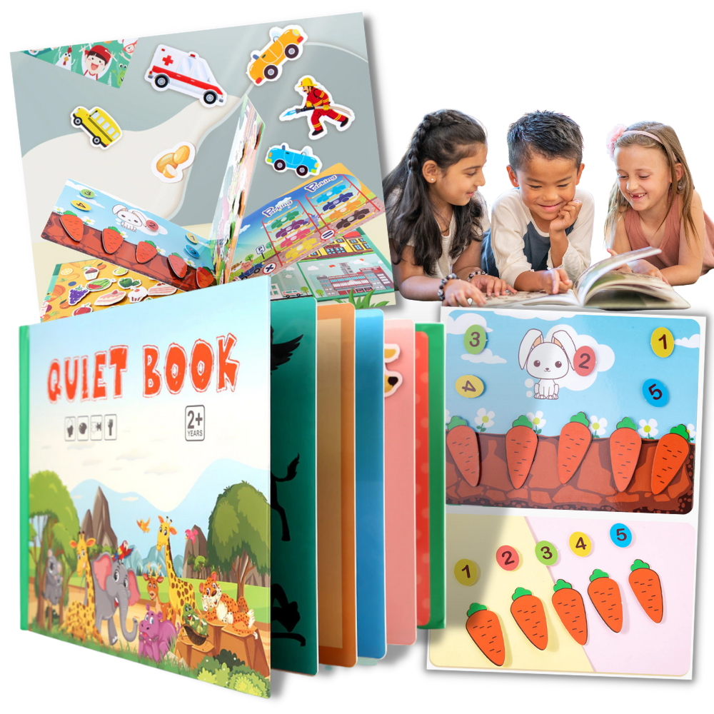 Kids Busy Book | Montessori busy book (COD + Free Shipping)