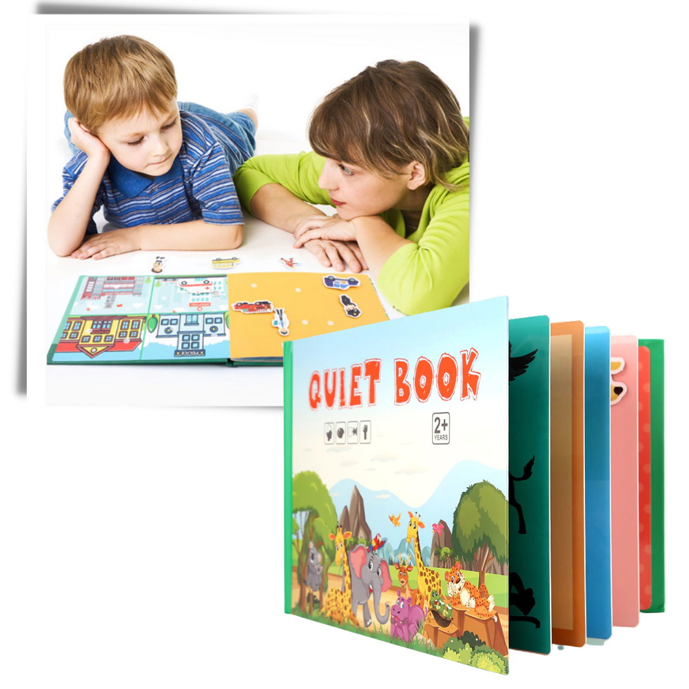 Kids Busy Book | Montessori busy book (COD + Free Shipping)