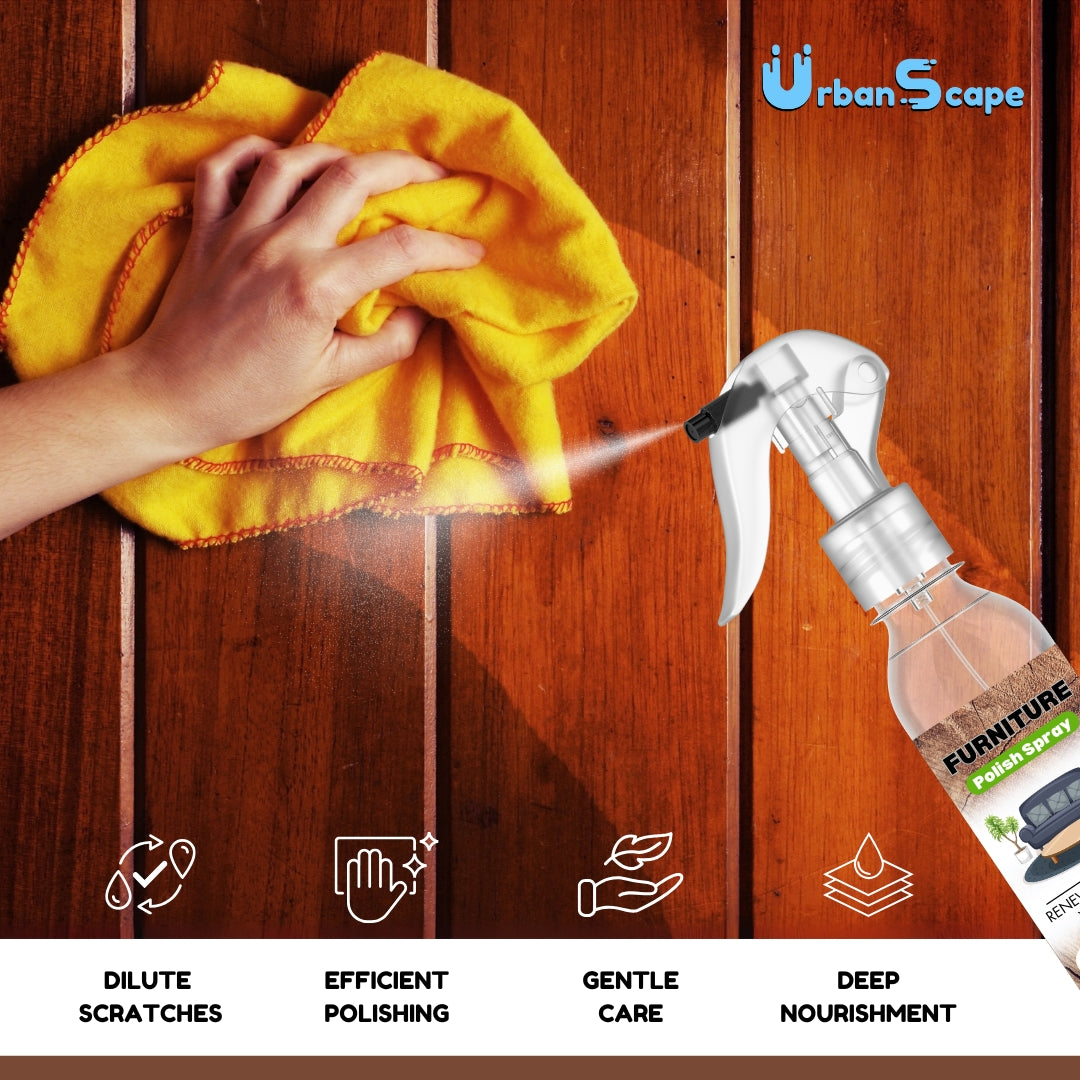 Ultimate Home Cleaning Combo Pack – Blue Mop, 2 Microfiber Towels and Furniture Spray