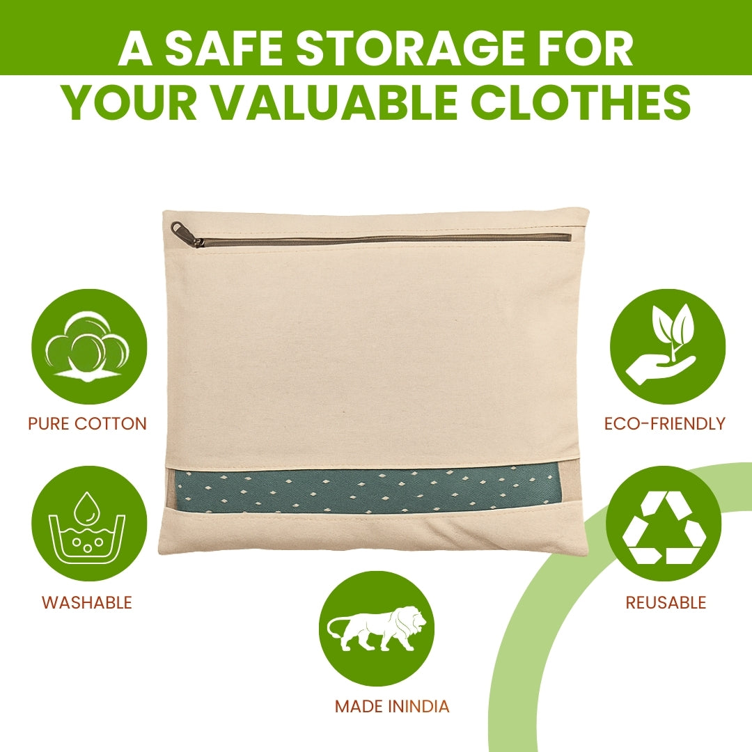 SpaceSmart Saree Organizer Covers - For Your Wardrobe