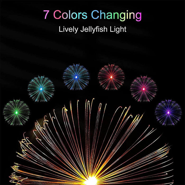 Solar Outdoor Lights – Multi Color Changing Jellyfish Firework