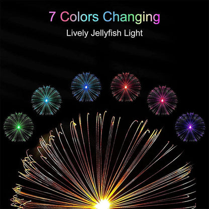 Solar Outdoor Lights – Multi Color Changing Jellyfish Firework