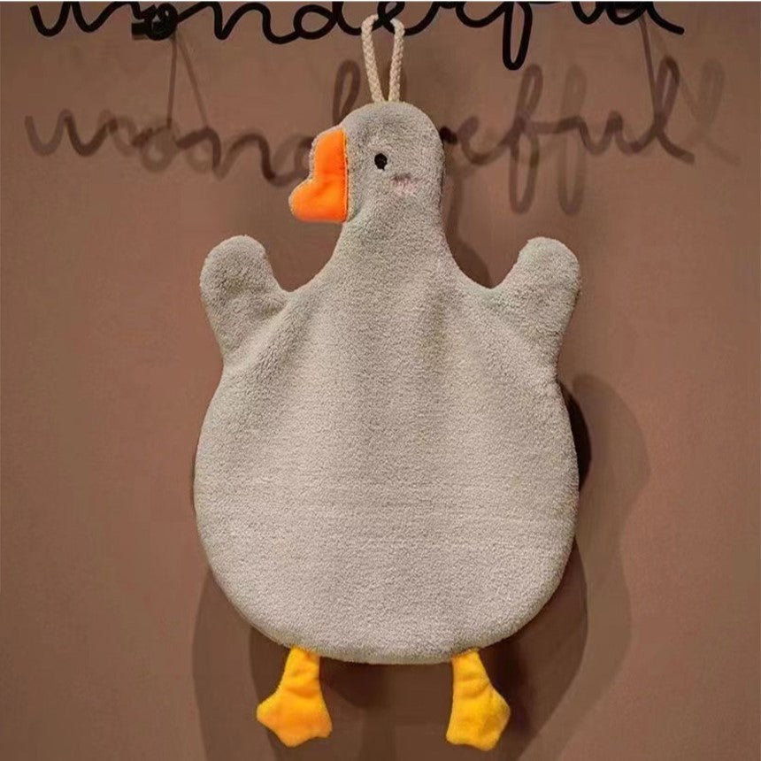 Duck Shaped Hand Towel With Strong Water Absorption