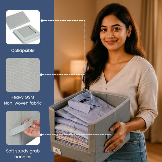 Cloth Storage Foldable Clothing Wardrobe