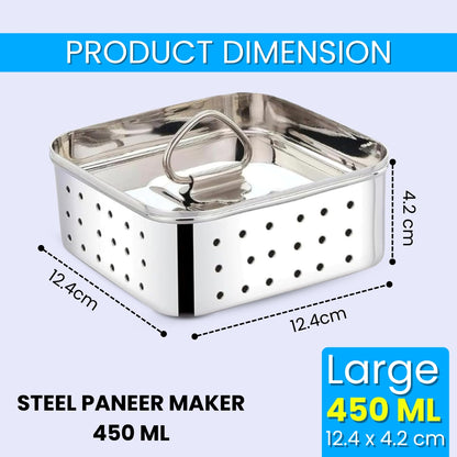 Paneer & Tofu Maker - Stainless Steel Kitchen Essential