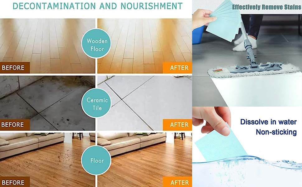 Quick Wash Bathroom Cleaning Sheets | 60 Sheets