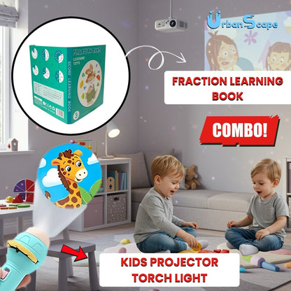 Frictional Book & Projector Torch Combo Pack