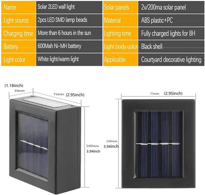 Sensor Solar Wall Light