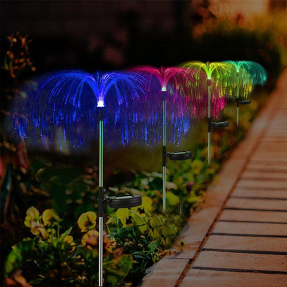 Solar Outdoor Lights – Multi Color Changing Jellyfish Firework