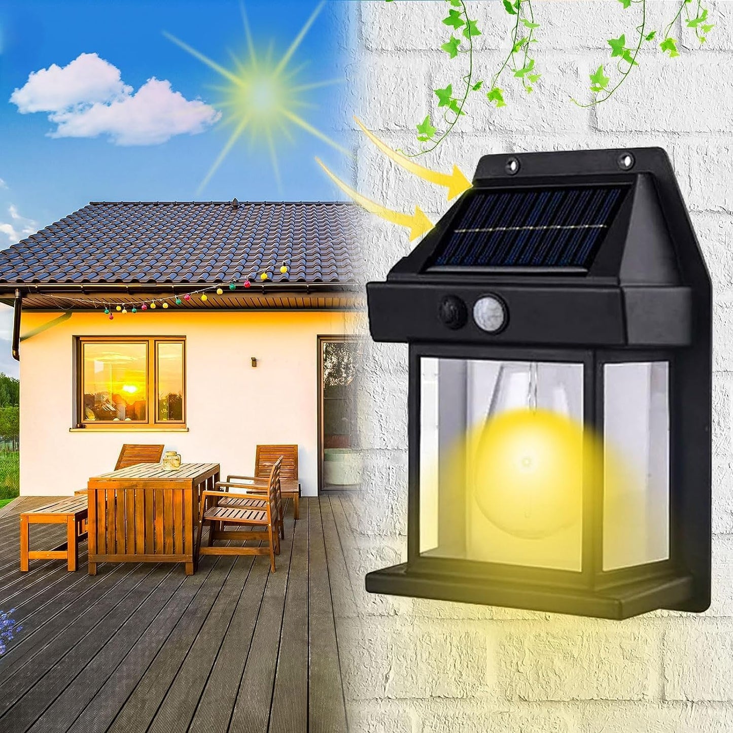 Solar Interaction Wall Lamp