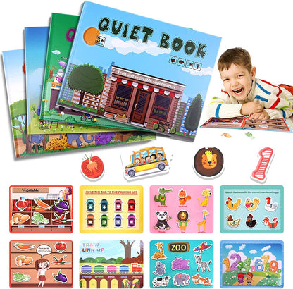 Kids Busy Book | Montessori busy book (COD + Free Shipping)