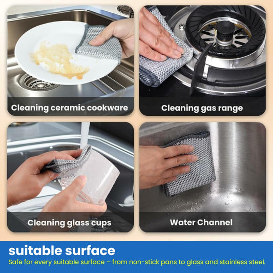 Multifunctional Non-scratch Wire Dishcloth (50% Discount)