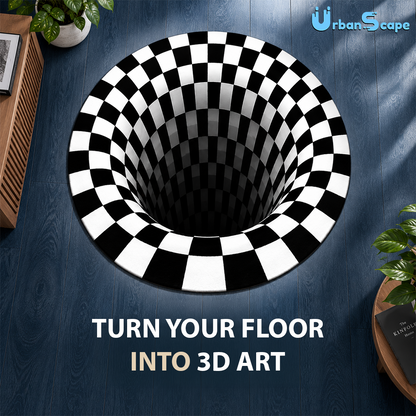 Optical Illusion Waterproof Rug