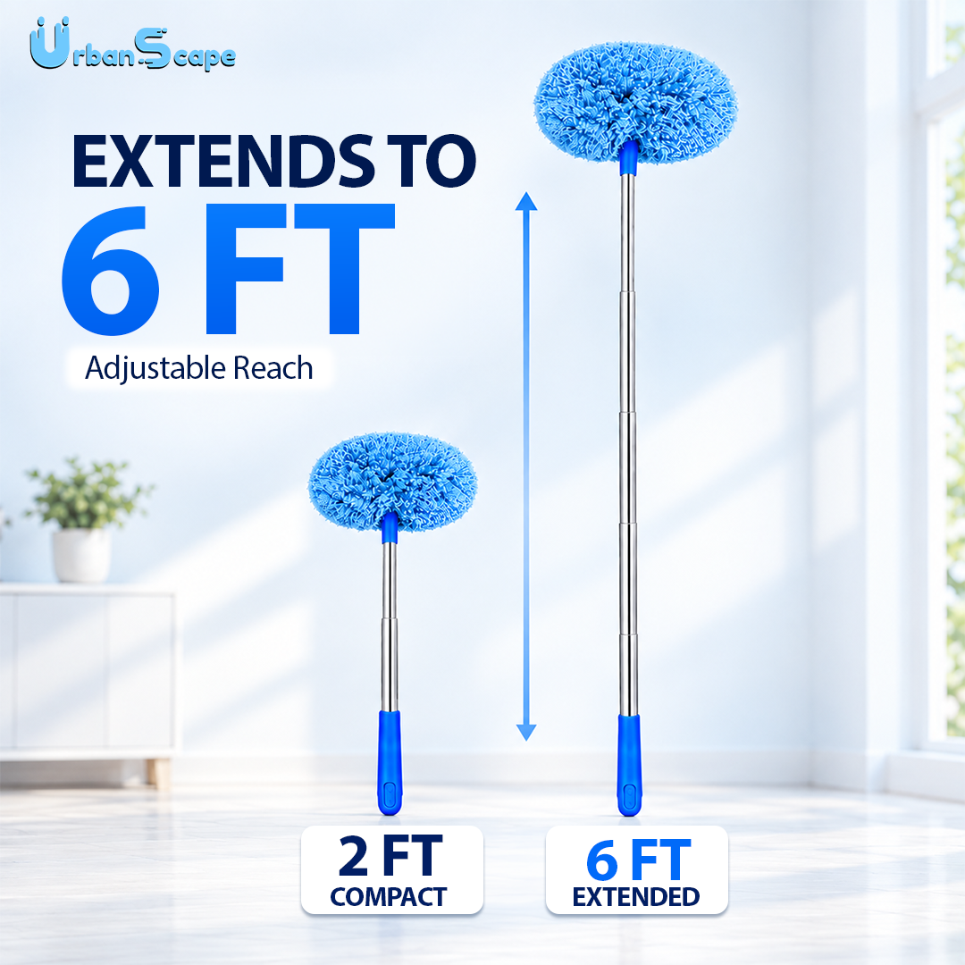 Extendable Dust Buster Mop -  (Ceiling fans & Under sofas & beds) etc.