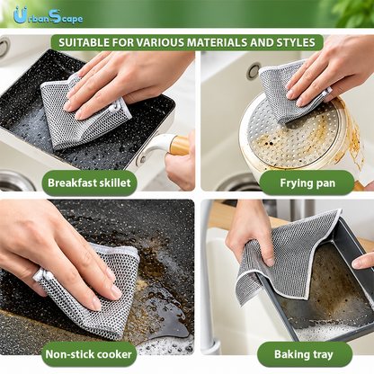 Multifunctional Non-scratch Wire Dishcloth (50% Discount)