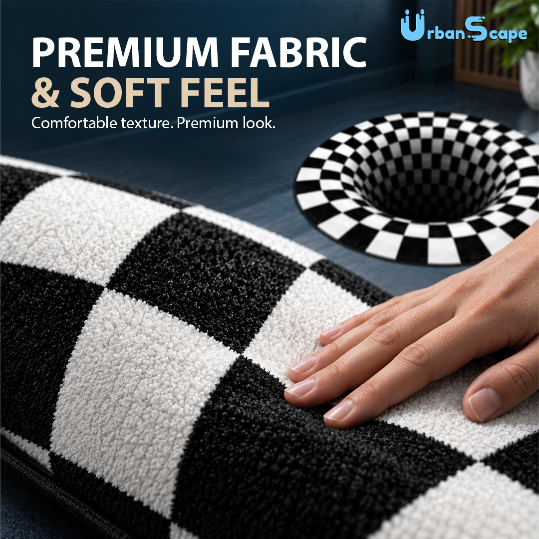 Optical Illusion Waterproof Rug