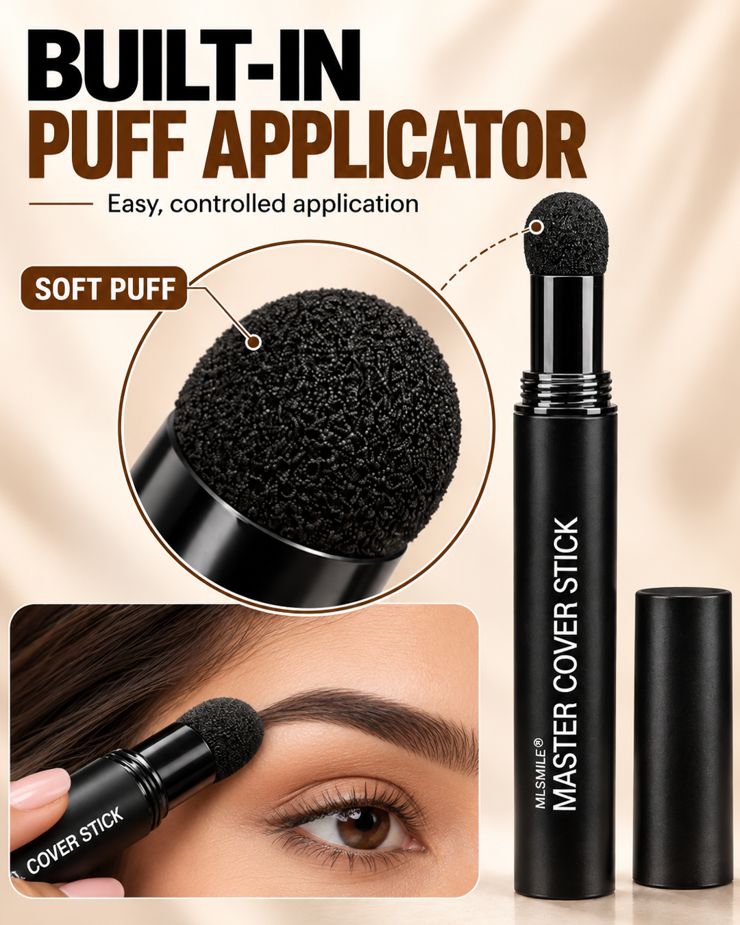 MLSMILE  Hairline & Contour Magic Stick (Unisex)