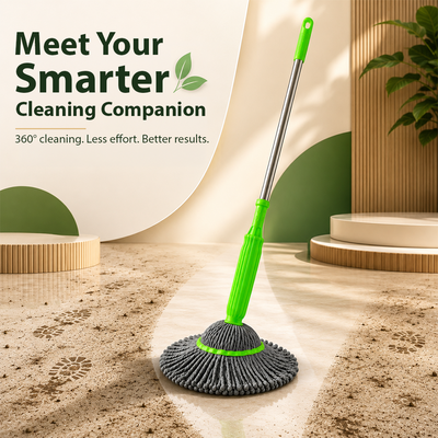 EcoSpin 2 in 1 Bamboo Mop
