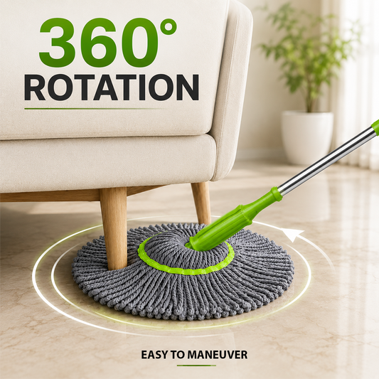 EcoSpin 2 in 1 Bamboo Mop