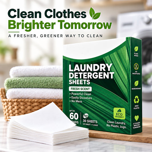 Laundry Detergent Sheets - A Powerful Clean in every wash