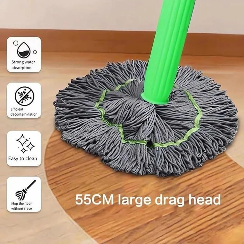 EcoSpin 2 in 1 Bamboo Mop