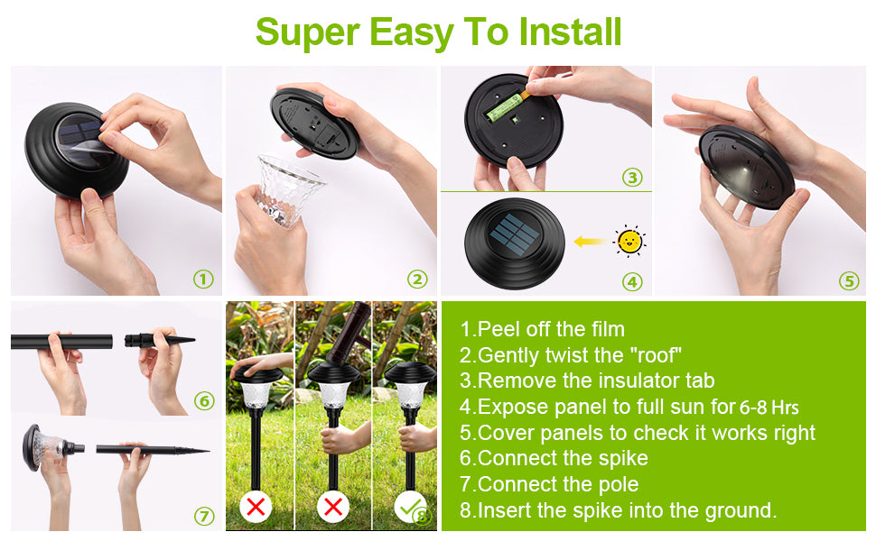 Solar Pathway Garden Light