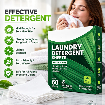 Laundry Detergent Sheets - A Powerful Clean in every wash