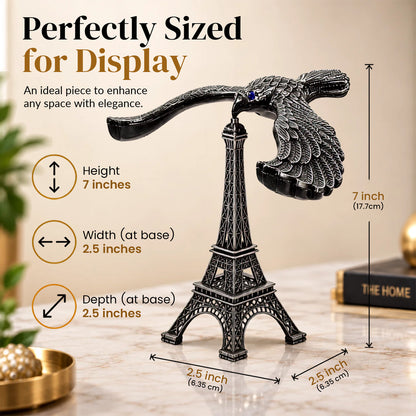 Balancing Eagle With Eiffel Tower Showpiece | Home Decor