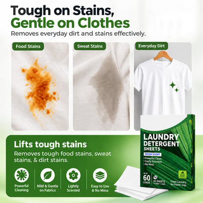 Laundry Detergent Sheets - A Powerful Clean in every wash