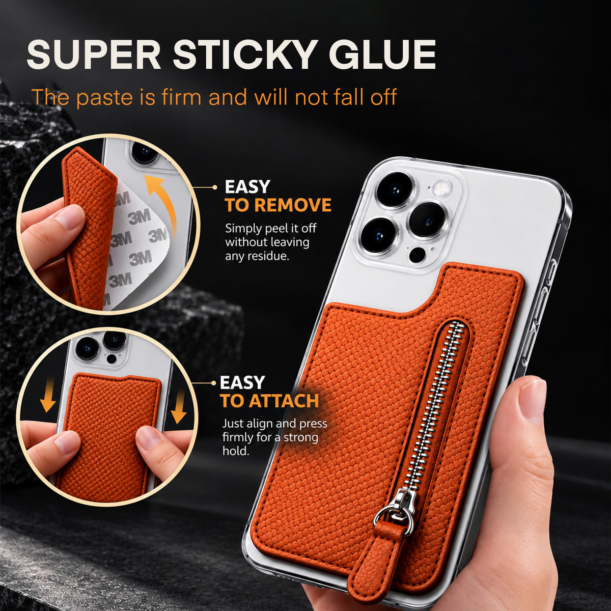 Phone Stand With Card Holder Wallet