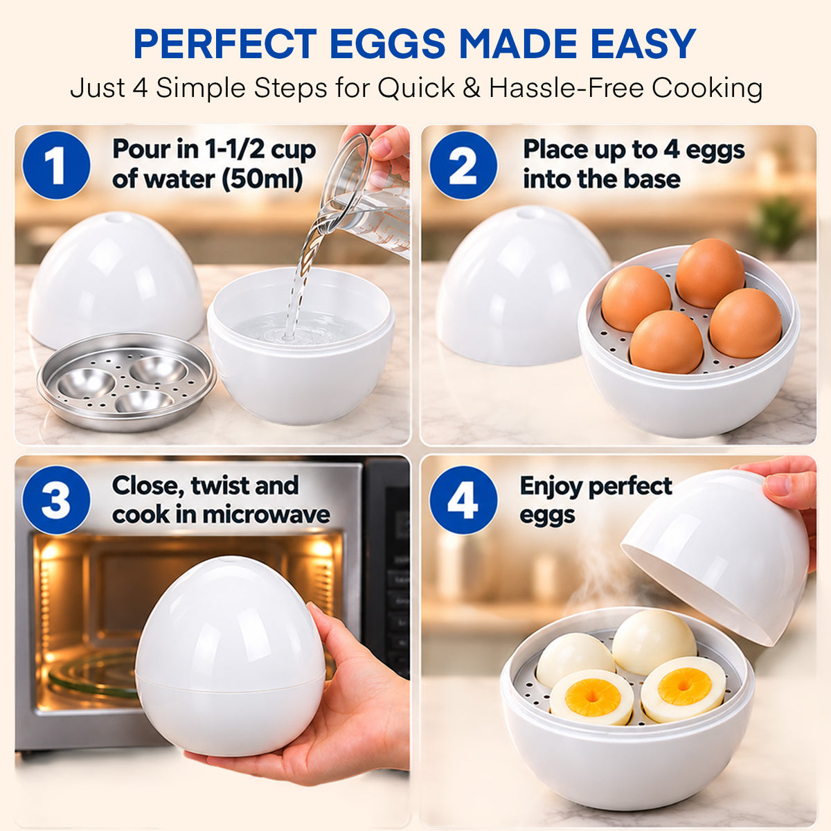 QuickEgg Microwave Egg Cooker