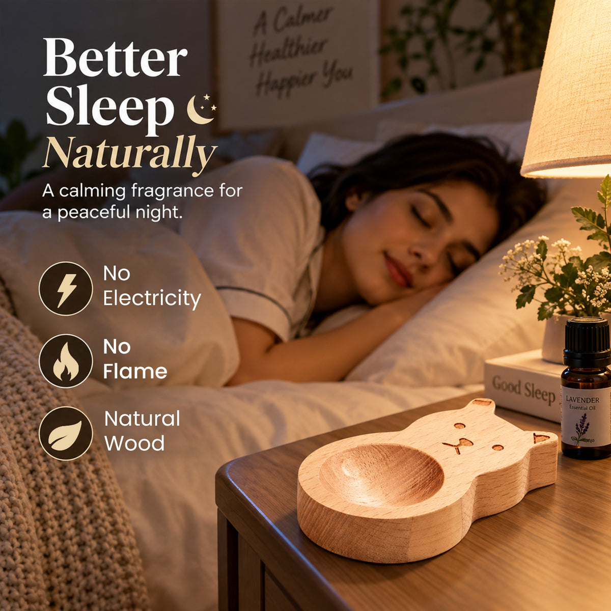 Wood Fragrance Diffuser (Pack of 5)