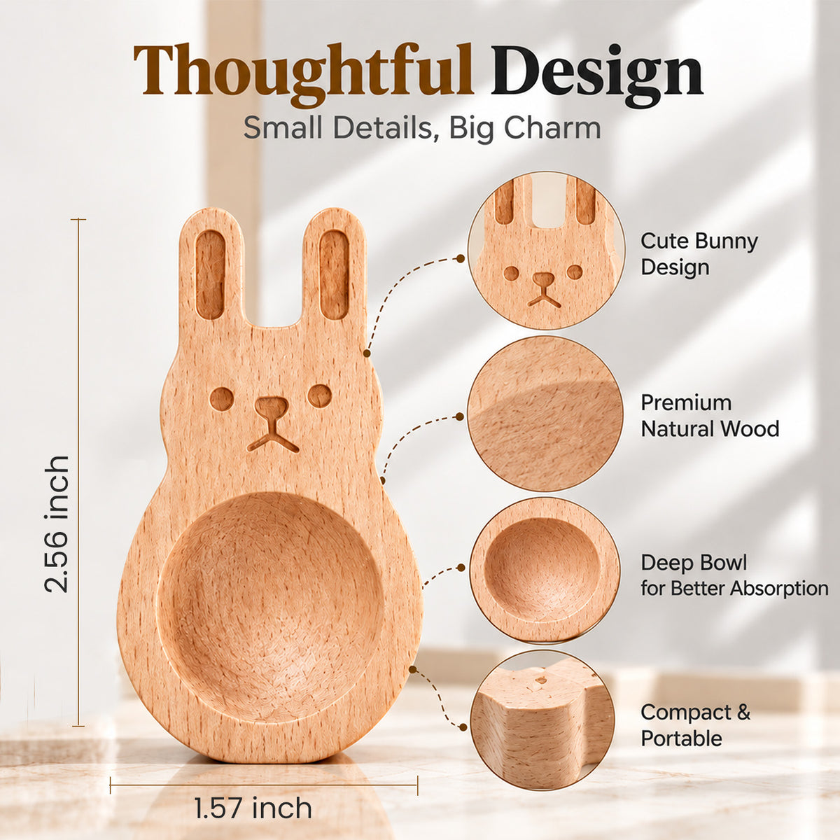 Wood Fragrance Diffuser (Pack of 5)