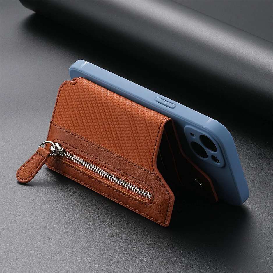 Phone Stand With Card Holder Wallet