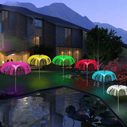 Solar Outdoor Lights – Multi Color Changing Jellyfish Firework