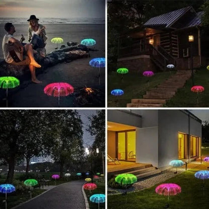 Solar Outdoor Lights – Multi Color Changing Jellyfish Firework